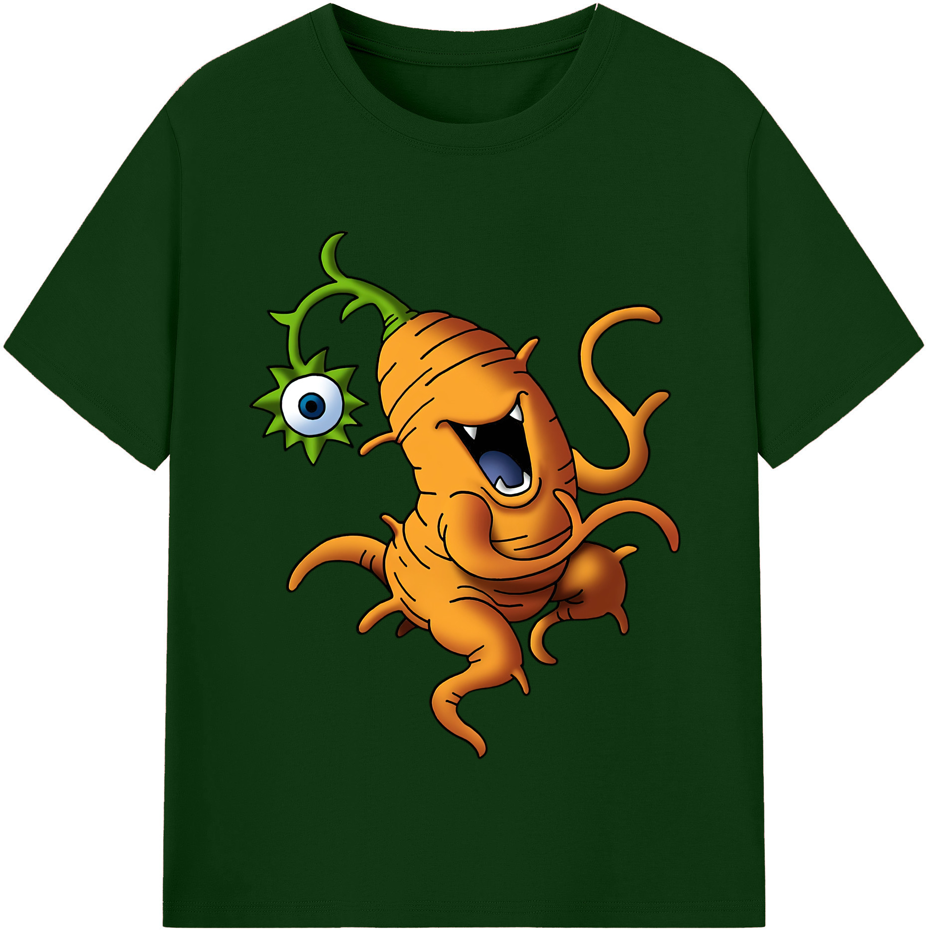 （画像用） ドラゴンクエスト Doragon Kuesuto Dragon Quest 綿100％半袖Tシャツ（フロントプリント）